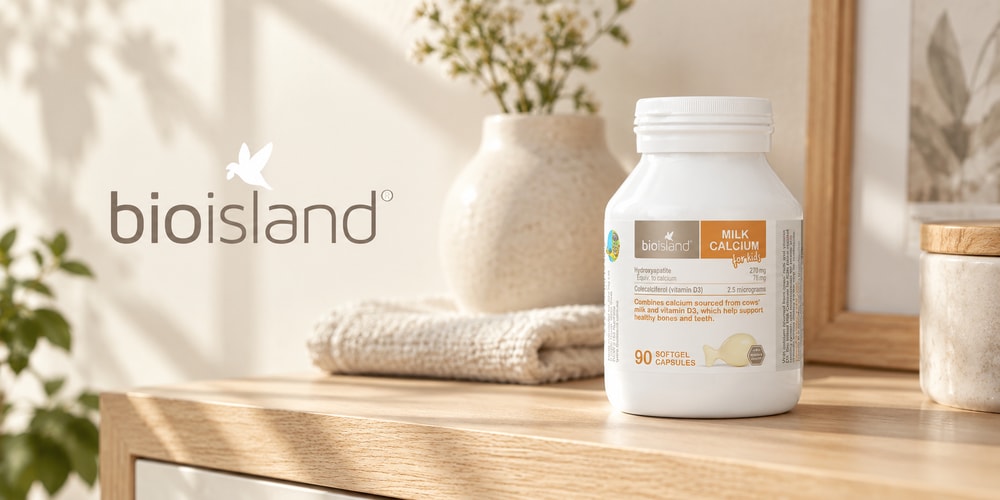 Bio Island · Bio Island-Milk Calcium for Kids 90 Capsules