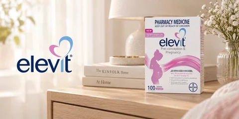 Elevit · Bayer Elevit Pre-conception & Pregnancy Multivitamin 100 Tablets