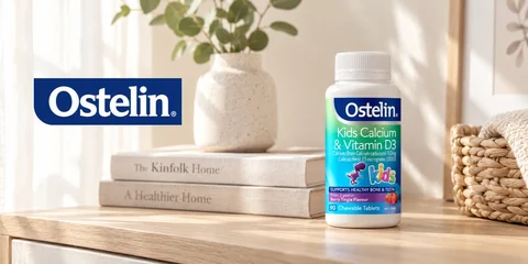 Ostelin · Ostelin Kids Calcium & Vitamin D3 Berry Tingle Flavour 90 Chewable Tablets