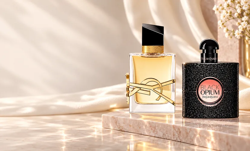 YSL Libre and Black Opium fragrances