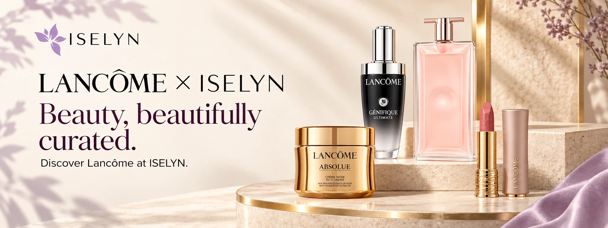 Lancôme × ISELYN beauty collection